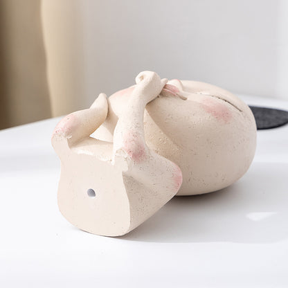 Hand-Finished Ceramic Muse Vase