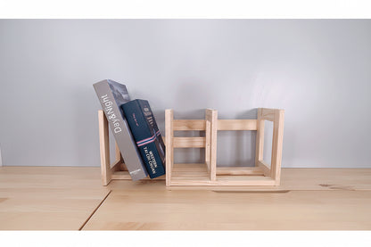 Wooden Book on a table