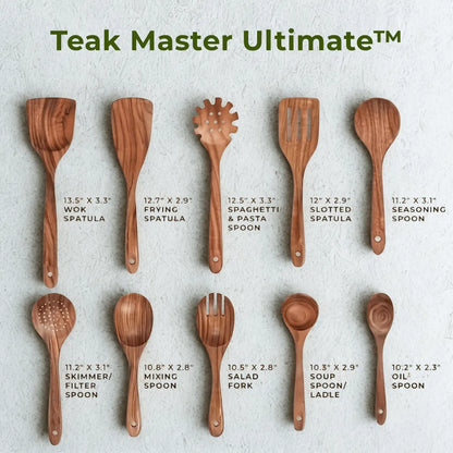 Teak Master Ultimate™ - The non-toxic culinary essential set